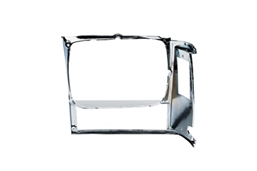 Omix | 12419.12 | Headlight Bezel, Right, Chrome | OE Reference: 55002244 | Fits 1984-1990 Jeep Cherokee XJ/MJ