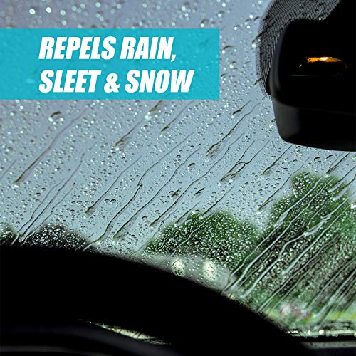 Invisible Glass 92184 22-Ounce Premium Glass Cleaner with Rain Repellent for Exterior Automotive Glass and Windshields to Shield Against Rain, Snow, and Sleet