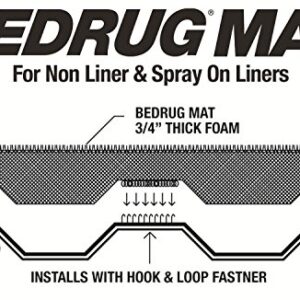 BedRug Bed Mat BMY07RBS fits 07+ TUNDRA 6'6" BED , Gray