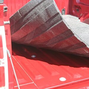 BedRug Classic Bed Mat | Gray | BMY05DCS | Fits 2005 - 2022 Toyota Tacoma 5' Bed (Tailgate Mat Sold Separately)