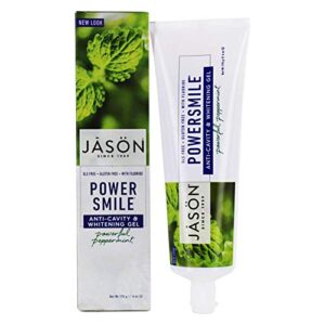 jason natural products tooth paste powersmile, 0.31 pounds