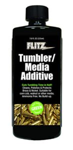 flitz ta 04885 green tumbler media additive, 7.6 oz. bottle