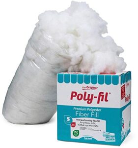 fairfield pf-5 poly-fil premium fiber , white