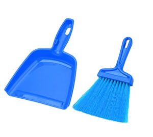 carrand 93034 plastic dust pan and broom (colors may vary)