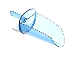 san jamar si9500 polycarbonate saf-t-scoop only, 64oz to 86oz, for ice machine, blue