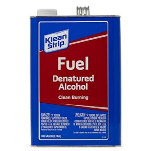 klean-strip gsl26 denatured alcohol, 1-gallon, 128 fl oz (pack of 1), no color