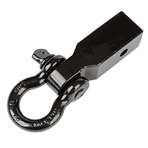 Rugged Ridge 11234.01 Receiver Shackle Bracket , Black