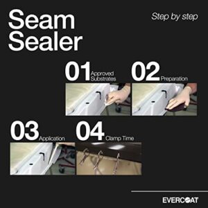 Evercoat Brushable Highly Adhesive Seam Sealer for Seams and Joints - 32 Fl Oz