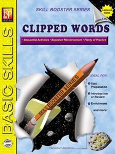 remedia publications – skill booster series: clipped words