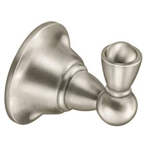 Moen DN6803BN Sage Single Robe Hook, Brushed Nickel