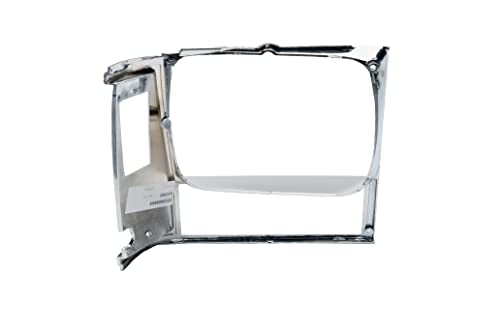 Omix | 12419.11 | Headlight Bezel, Left, Chrome | OE Reference: 55002245 | Fits 1984-1990 Jeep Cherokee XJ/MJ