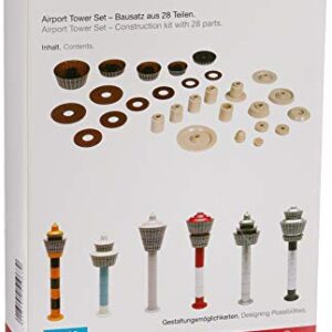 DARON Herpa Airport Tower Set (28 Pieces)