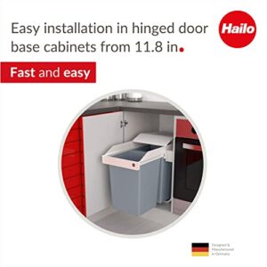 Hailo 3659-001 Multi-Box Duo L, Cream White, Set of 1, Cremeweiß