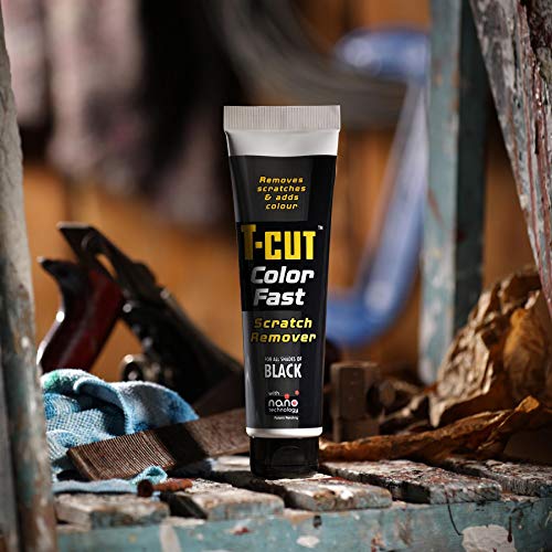 T-Cut Colour Fast Black Car Wax Polish Scratch Remover Colour Enhancer 5.3Oz (150g) Tube