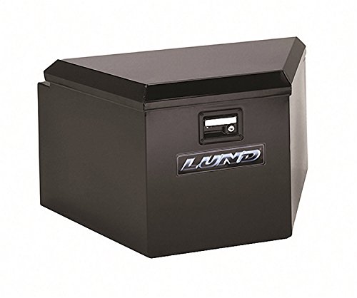 Lund 76234 21-Inch 16-Gauge Steel Trailer Tongue Box, Black