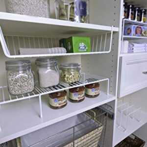 Organized Living Large Under-Shelf Basket - White