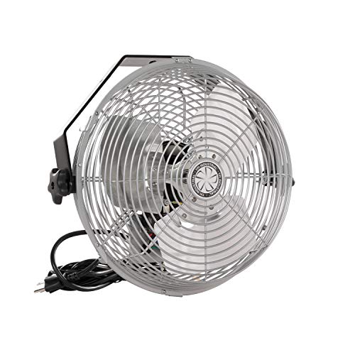 TPI Corporation U12-TE Industrial Workstation Fan, Mountable, Single Phase, 12" Diameter, 120 Volt