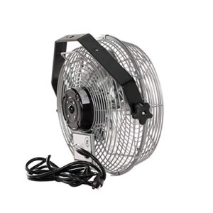 TPI Corporation U12-TE Industrial Workstation Fan, Mountable, Single Phase, 12" Diameter, 120 Volt