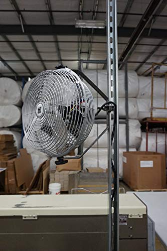 TPI Corporation U12-TE Industrial Workstation Fan, Mountable, Single Phase, 12" Diameter, 120 Volt