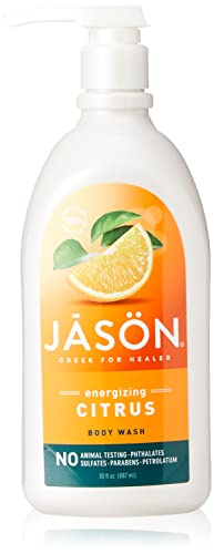 JASON Natural Body Wash & Shower Gel, Revitalizing Citrus, 30 Oz