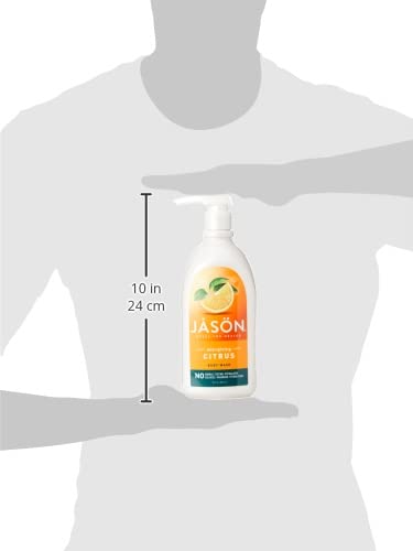 JASON Natural Body Wash & Shower Gel, Revitalizing Citrus, 30 Oz