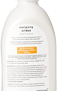 JASON Natural Body Wash & Shower Gel, Revitalizing Citrus, 30 Oz