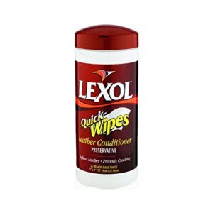 lexol leather conditioner – 25 count