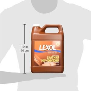 Lexol Leather Conditioner, Use on Furniture, Car Interiors, Shoes, Handbags, Accessories, 101.4 Fl Oz Each