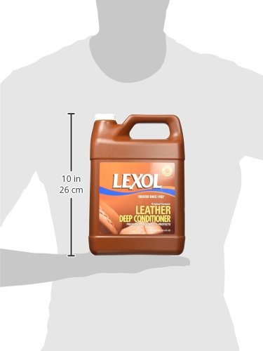 Lexol Leather Conditioner, Use on Furniture, Car Interiors, Shoes, Handbags, Accessories, 101.4 Fl Oz Each