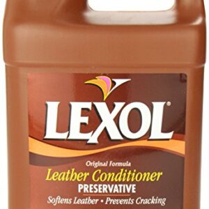 Lexol Leather Conditioner, Use on Furniture, Car Interiors, Shoes, Handbags, Accessories, 101.4 Fl Oz Each