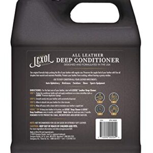 Lexol Leather Conditioner, Use on Furniture, Car Interiors, Shoes, Handbags, Accessories, 101.4 Fl Oz Each