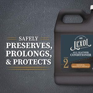 Lexol Leather Conditioner, Use on Furniture, Car Interiors, Shoes, Handbags, Accessories, 101.4 Fl Oz Each