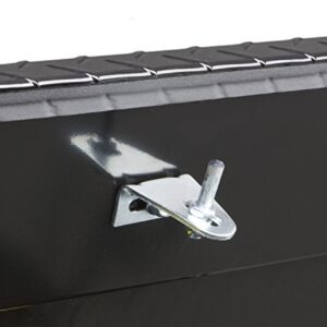 Lund 79301 58" Black Aluminum Cross Bed Tool Box