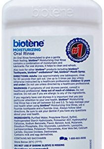 Biotene Moisturizing Oral Rinse, Mild Mint 16 Ounce (Packaging may vary)