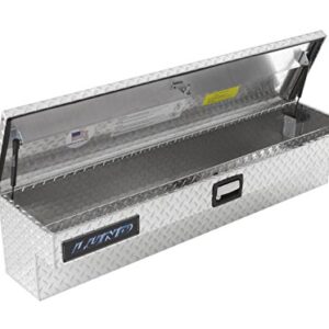 Lund 9748 48-Inch Aluminum Side Mount Box, Diamond Plated, Silver