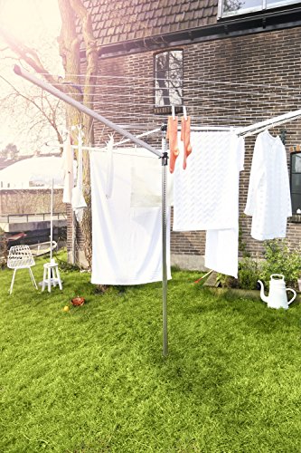 Brabantia Lift-O-Matic Rotary Dryer Clothes Line - 164 feet, 310942