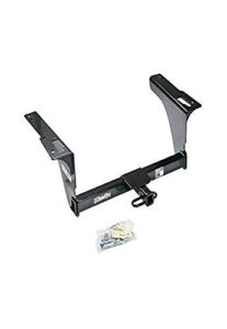 draw-tite 36493 class ii frame hitch with 1-1/4″ square receiver tube opening , black