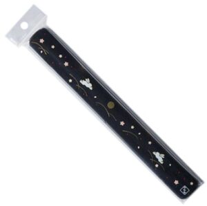 moon rabbit chopsticks case, black, l 2905