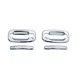 Auto Ventshade 685205 Chrome Door Handle Covers, 2-Door Set for 1999-2007 Silverado & Sierra 1500, 1999-2004 Silverado & Sierra 2500, 2001-2006 Silverado & Sierra 3500, 2001-2006 Silverado 2500HD & Classic