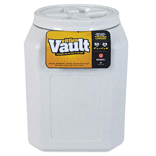 Gamma2 Vittles Vault Pet Food Storage Container, 50 Pounds