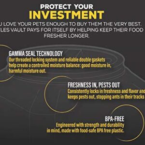 Gamma2 Vittles Vault Pet Food Storage Container, 50 Pounds