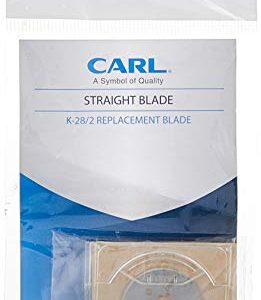 Carl K-28/2 Replacement Straight Blade for The DC-210/220/238/2501, Gray