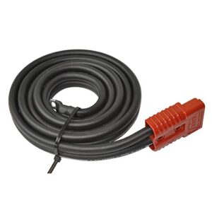 warn 26405 quick connect winch power cable for front of vehicle, 90″ length