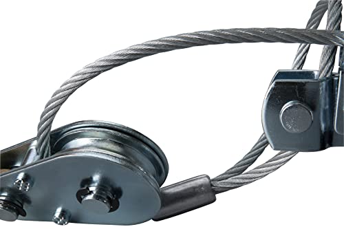 Performance Tool 50-100 Dual Gear Power Puller - 2 Ton Capacity Winch With 6' aircraft cable