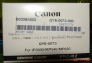 genuine canon qy6-0073 printhead for pixma ip3600 mp540 mp620 mx860 mx870 printer print head