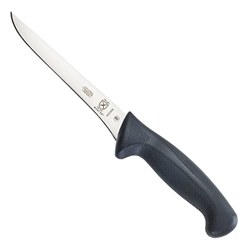 Mercer Culinary M22306 Millennia Black Handle, 6-Inch Stiff, Boning Knife