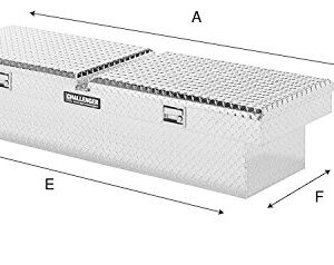 Lund 5150DB Challenger Series Brite Gull-Wing Crossover Specialty Deep Storage Box