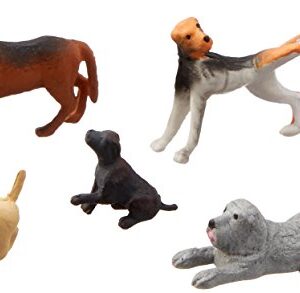 Bachmann Trains - FIGURES - DOGS with FIRE HYDRANT (6pcs/pk) - O Scale