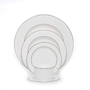 kate spade new york cypress point dinnerware 5-piece place setting, white