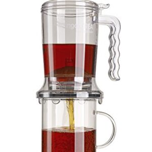 Adagio Teas ingenuiTEA Bottom-Dispensing Teapot,clear,16 oz